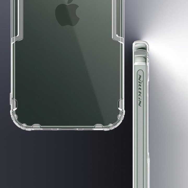 Nillkin Nature TPU dėklas Apple iPhone 12 Pro Max, žalias