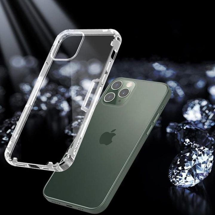 Nillkin Nature TPU dėklas Apple iPhone 12 Pro Max, žalias