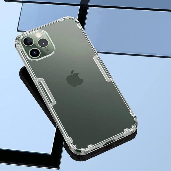 Nillkin Nature TPU dėklas Apple iPhone 12 Pro Max, žalias