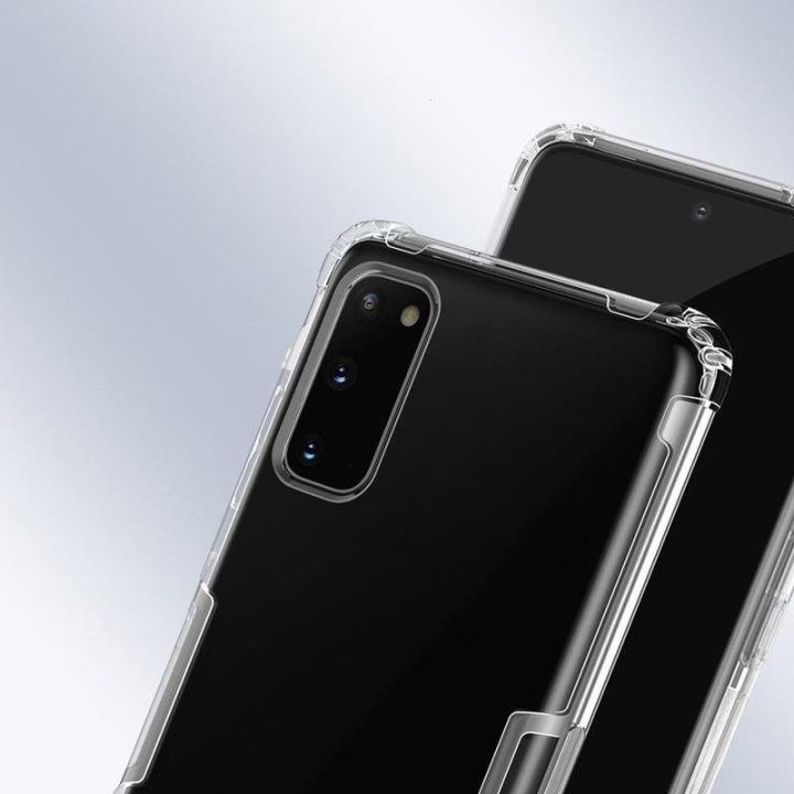Dėklas Samsung Galaxy S20, pilkas, Nillkin Nature TPU