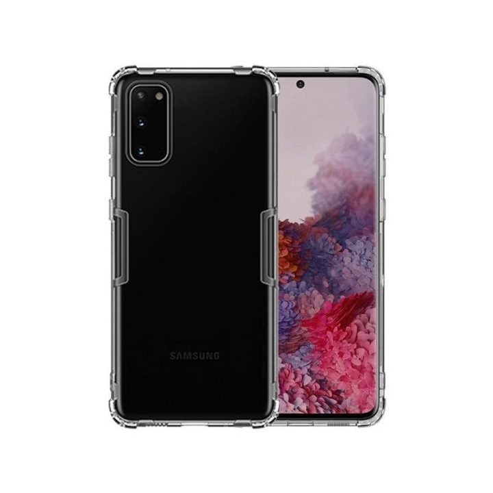 Dėklas Samsung Galaxy S20, pilkas, Nillkin Nature TPU