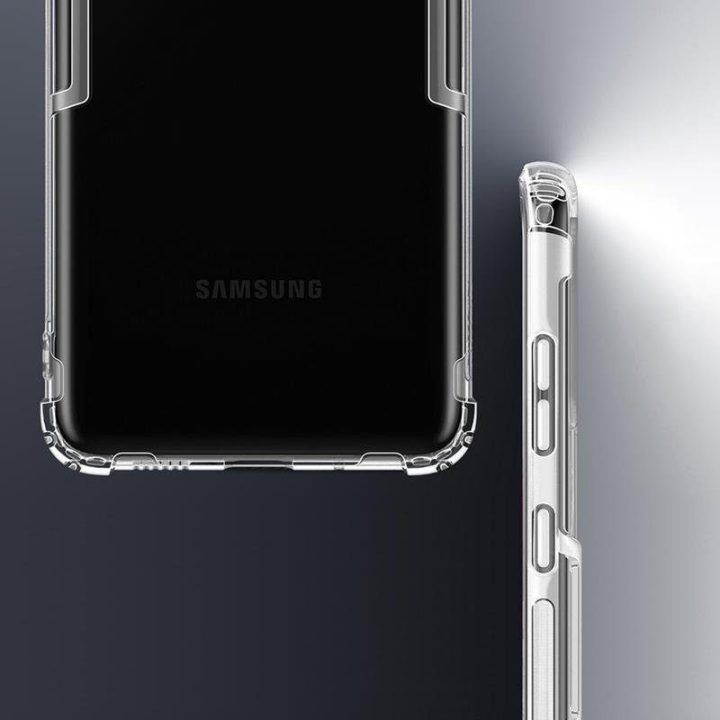 Dėklas Samsung Galaxy S20, pilkas, Nillkin Nature TPU