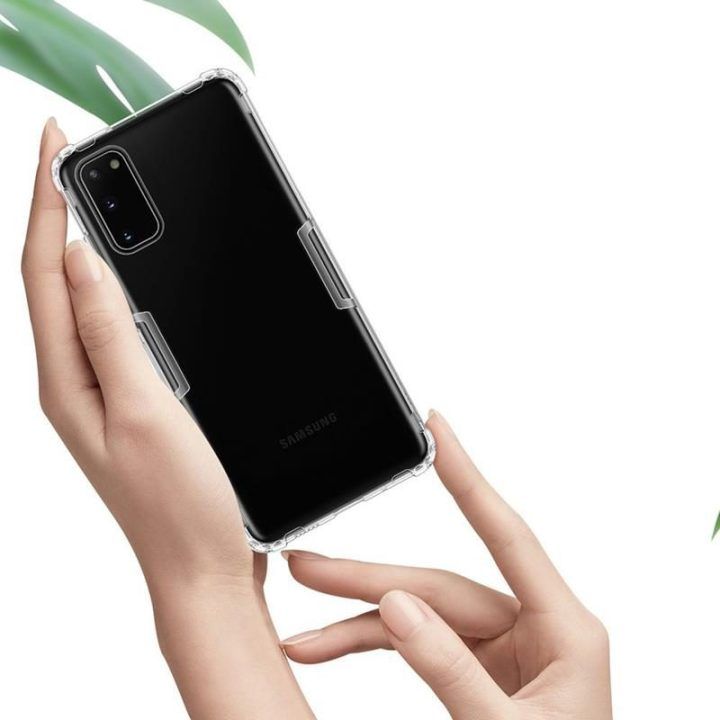 Dėklas Samsung Galaxy S20, pilkas, Nillkin Nature TPU