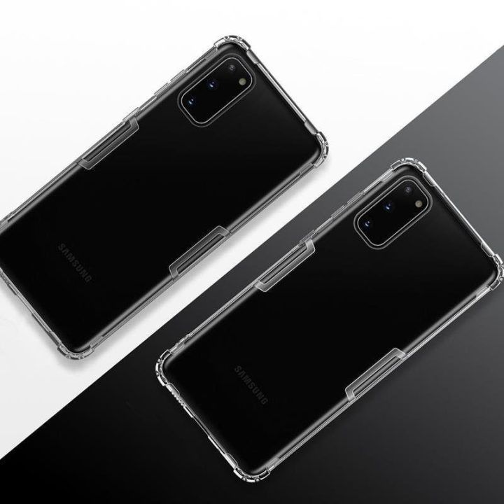 Dėklas Samsung Galaxy S20, pilkas, Nillkin Nature TPU