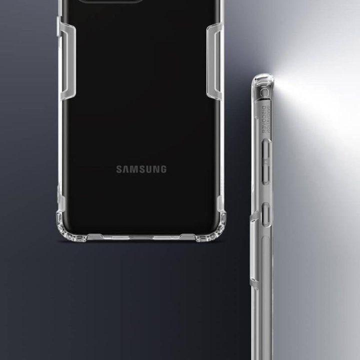 Dėklas Samsung Galaxy S20 Ultra, baltas Nillkin Nature TPU