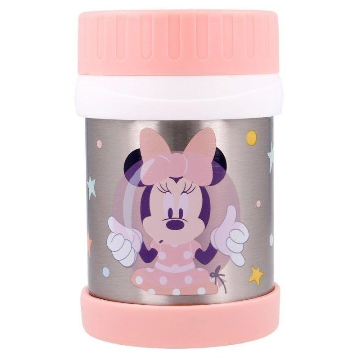 Minnie Mouse izoterminis indas 284 ml, nerūdijančio plieno
