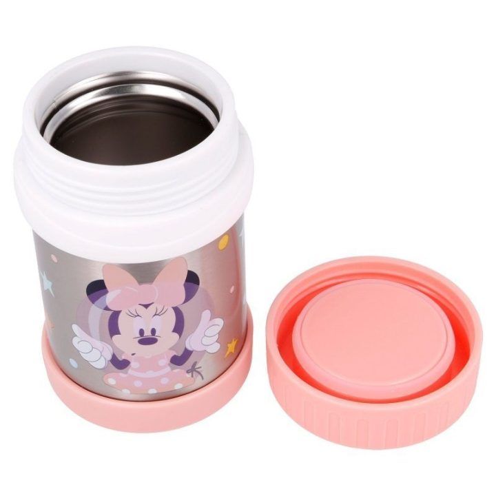 Minnie Mouse izoterminis indas 284 ml, nerūdijančio plieno