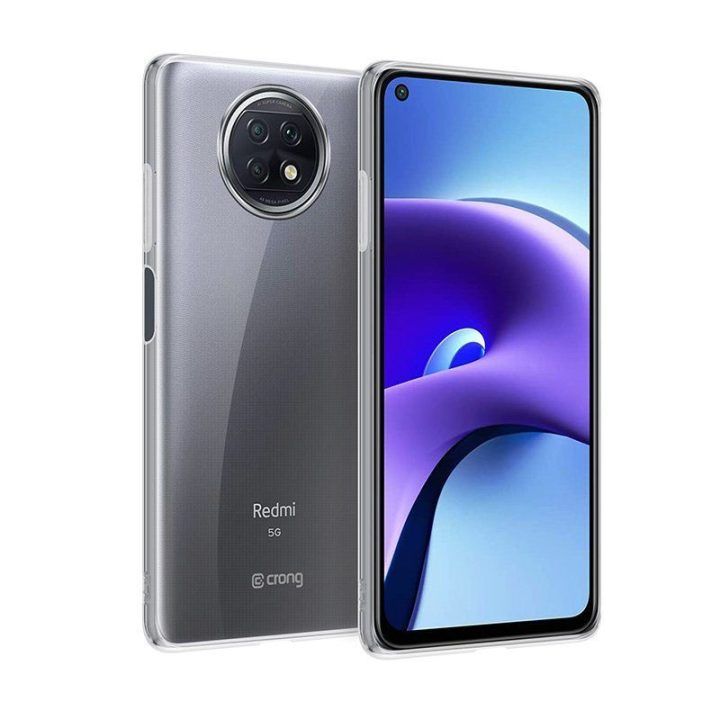 Permatomas TPU dėklas Xiaomi Redmi Note 9T, Crong