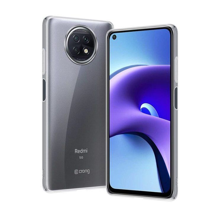 Permatomas TPU dėklas Xiaomi Redmi Note 9T, Crong