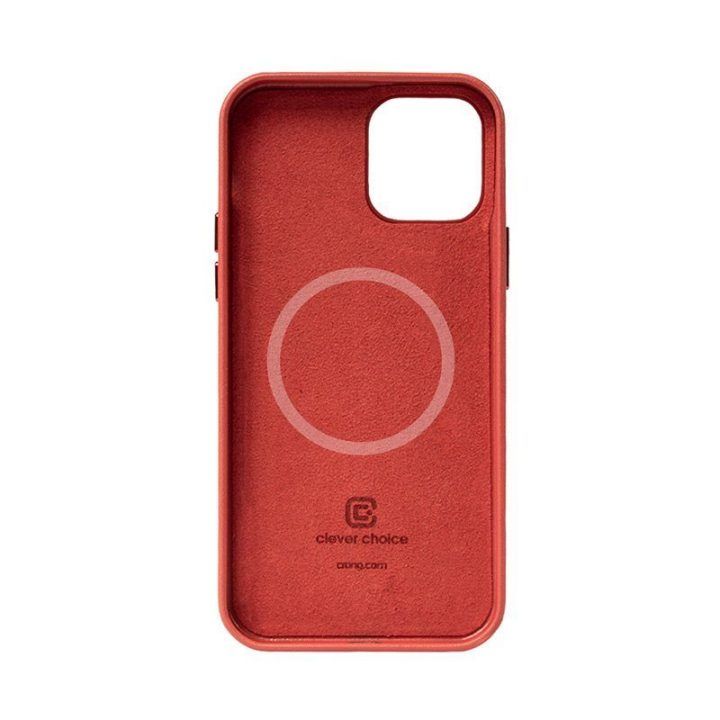 Dėklas iPhone 12 Pro Max Crong Essential Cover, raudonas