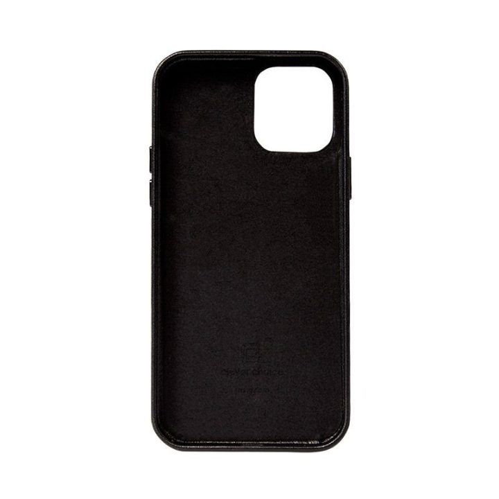 Dėklas iPhone 12 Pro Max, juodas, Crong Essential Cover