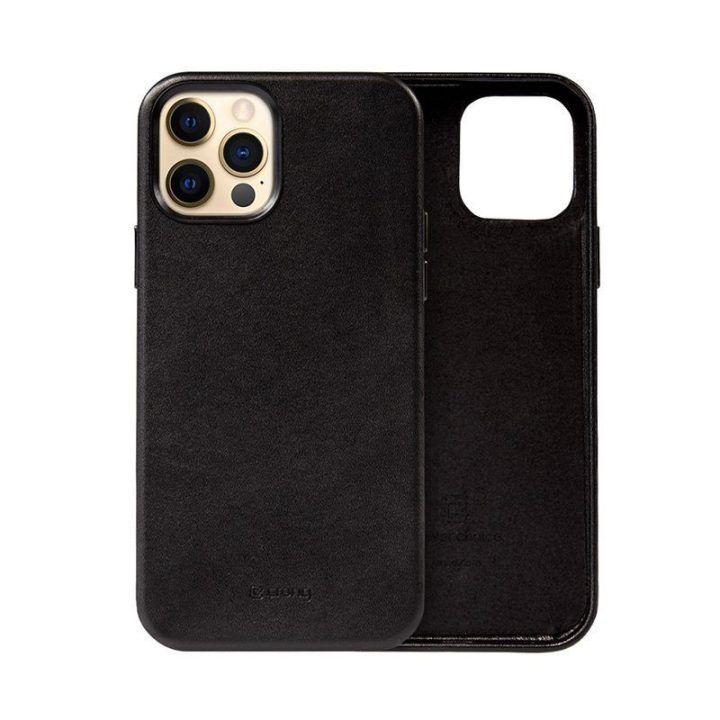 Dėklas iPhone 12 Pro Max, juodas, Crong Essential Cover