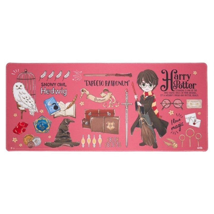 Harry Potter XXL žaidimų ir darbo kilimėlis, 80 × 35 cm