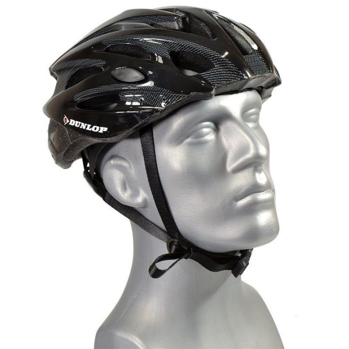 Dunlop MTB dviratininko šalmas, baltas juodas