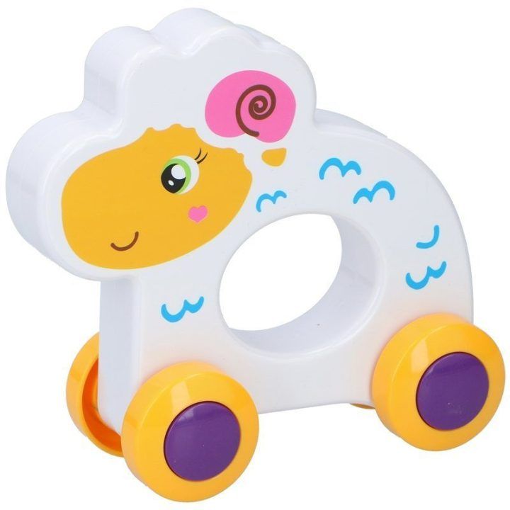 Minkštas žaislas ant ratukų Sheep