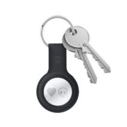 Silikoninis dėklas Apple AirTag 1/2, juodas