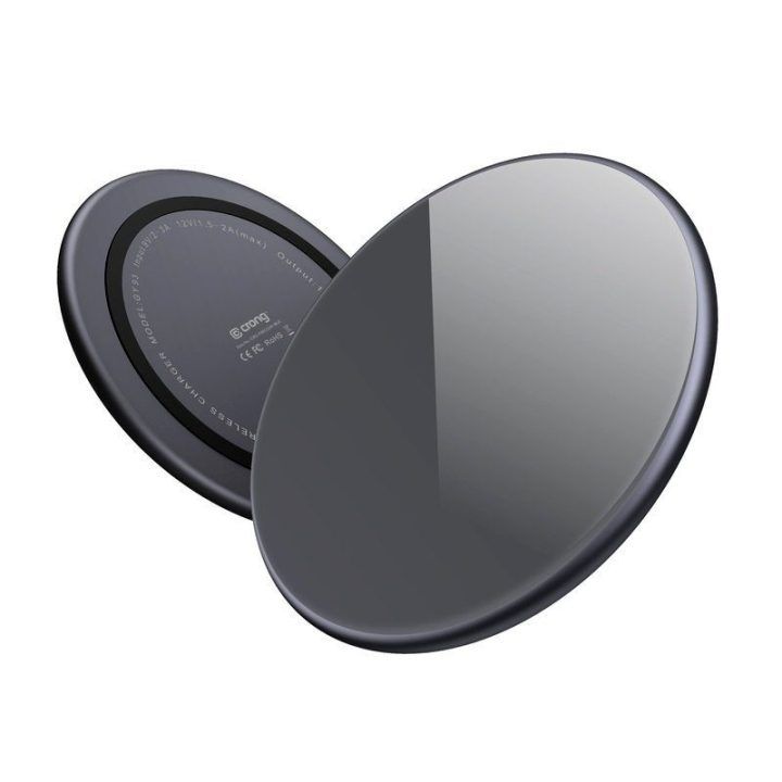 Belaidis įkroviklis Crong PowerSpot 15W, juodas