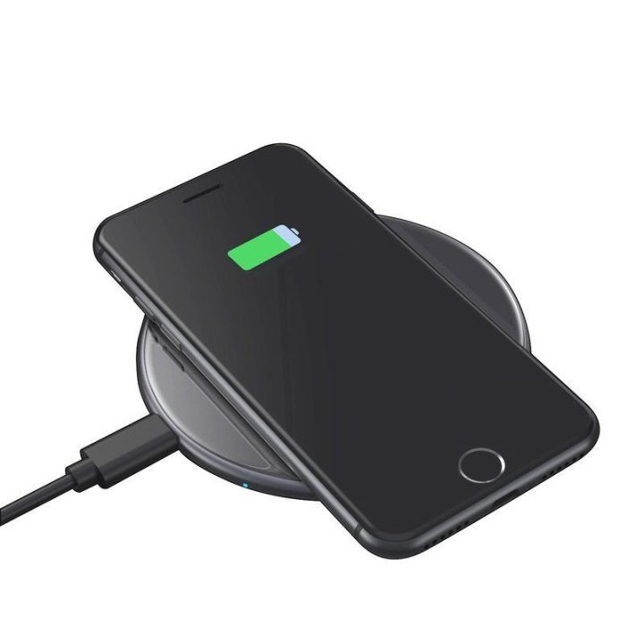 Belaidis įkroviklis Crong PowerSpot 15W, juodas
