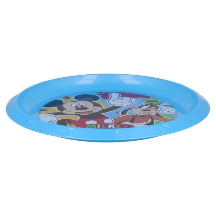 Lėkštė desertui Mickey Mouse, mėlyna