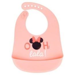 Vaikiškas seilinukas su kišene Minnie Mouse