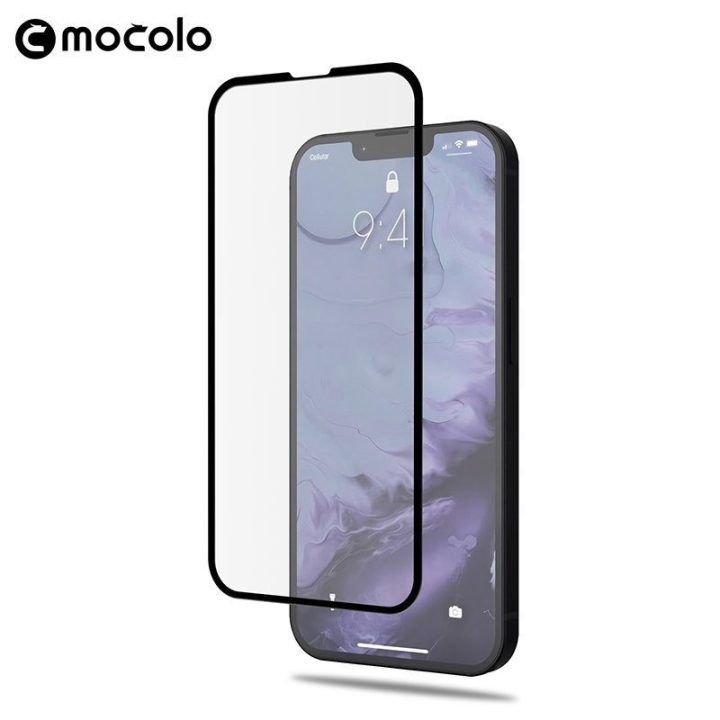 Apsauginis stiklas iPhone 13 Pro Max, Mocolo 3D Glass Full Glue