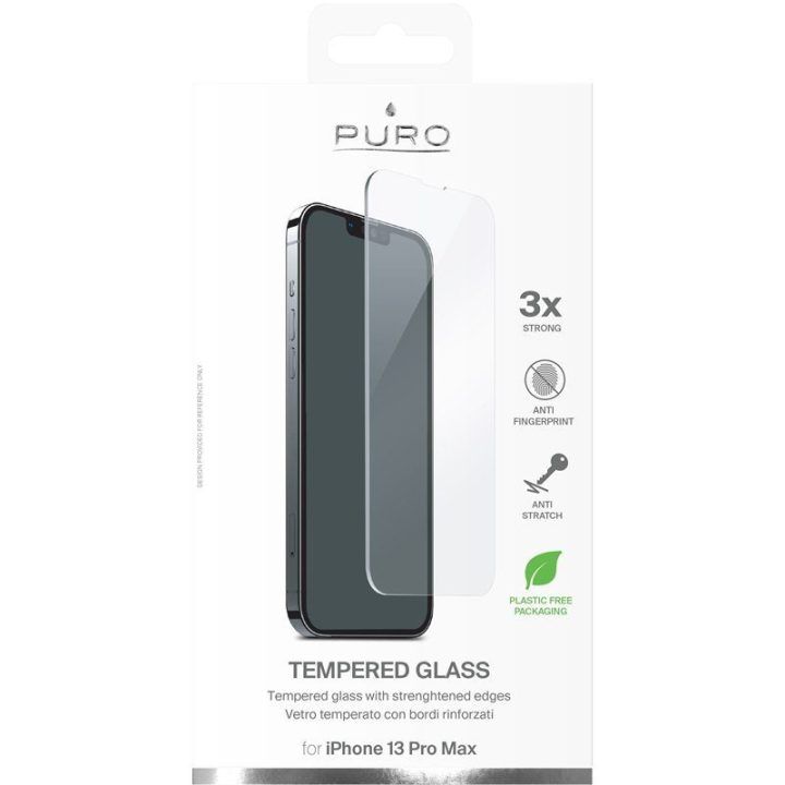Grūdintas apsauginis stiklas PURO iPhone 14 Plus / iPhone 13 Pro Max