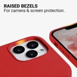 Dėklas iPhone 13 Pro Max, raudonas Crong Color Cover