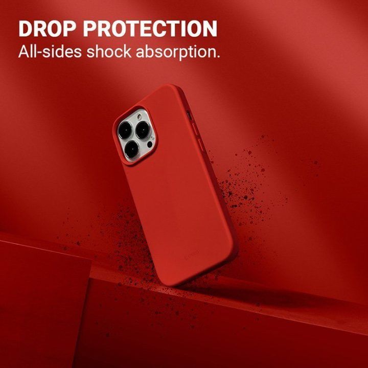 Dėklas iPhone 13 Pro Max, raudonas Crong Color Cover