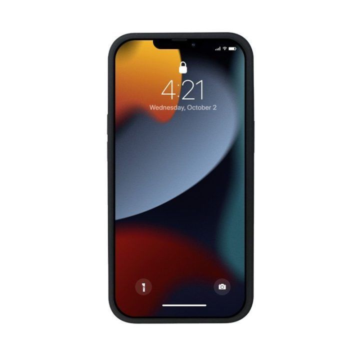 Dėklas iPhone 13 Pro Max, juodas, Crong Color Cover Magnetic