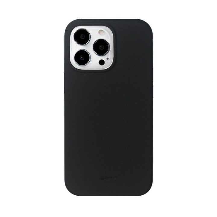 Dėklas iPhone 13 Pro Max, juodas, Crong Color Cover Magnetic