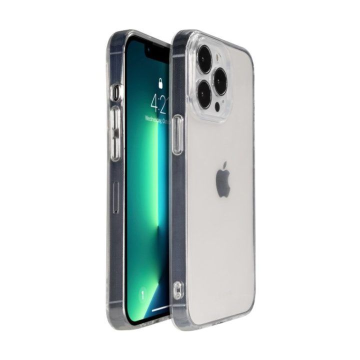 Permatomas dėklas iPhone 13 mini Crong Crystal Slim