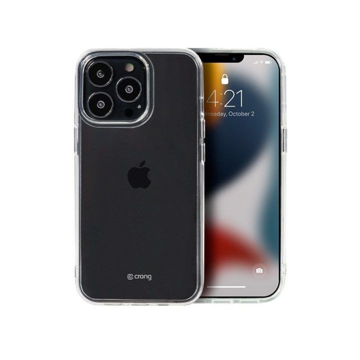 Permatomas dėklas iPhone 13 mini Crong Crystal Slim