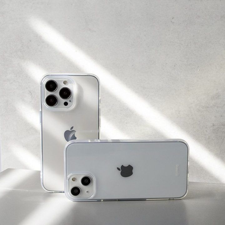 Permatomas dėklas iPhone 13 mini Crong Crystal Slim Cover