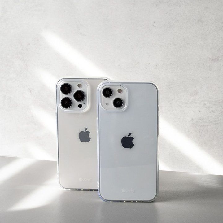 Permatomas dėklas iPhone 13 mini Crong Crystal Slim Cover