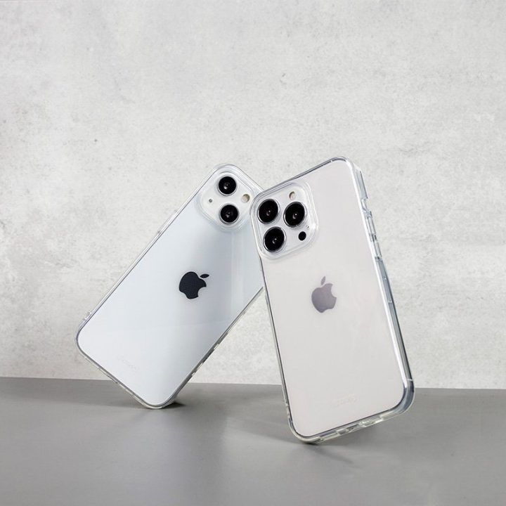Permatomas dėklas iPhone 13 mini Crong Crystal Slim Cover