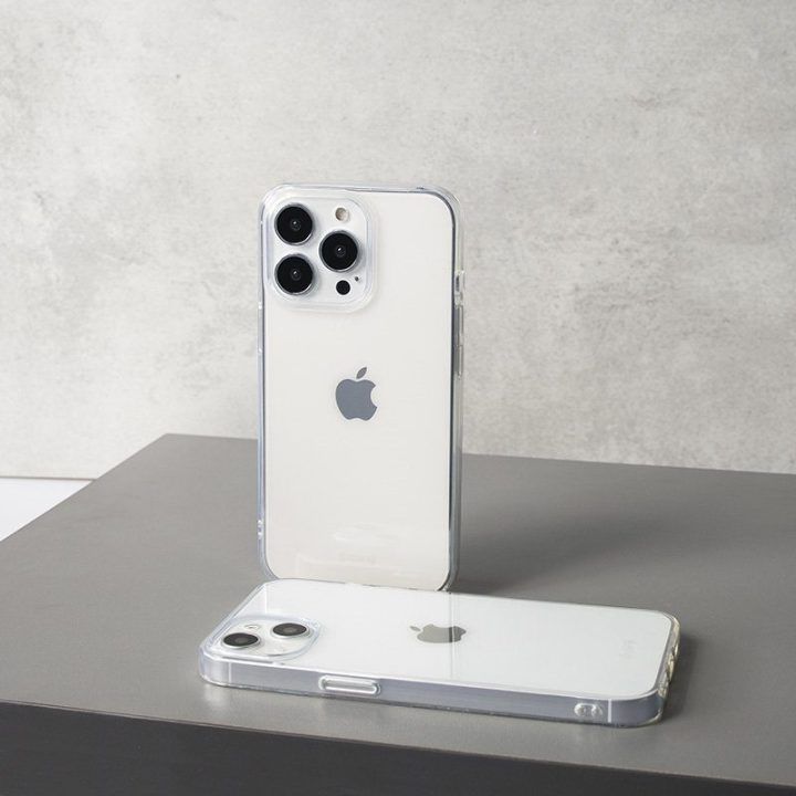Permatomas dėklas iPhone 13 mini Crong Crystal Slim Cover