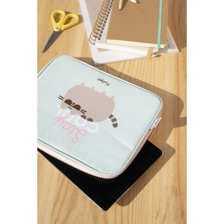 Pusheen planšetės dėklas iki 10,5 colio
