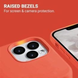 Dėklas iPhone 13 Pro Crong Color Cover, koralinis