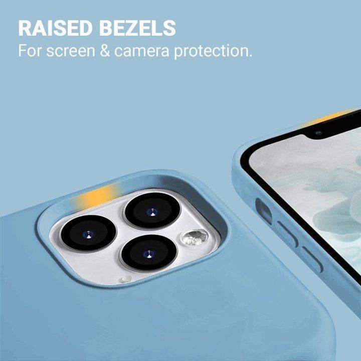 Dėklas Crong Color Cover iPhone 13 Pro Max, mėlynas