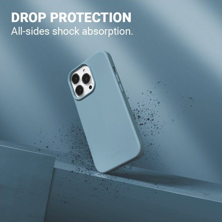 Dėklas Crong Color Cover iPhone 13 Pro Max, mėlynas