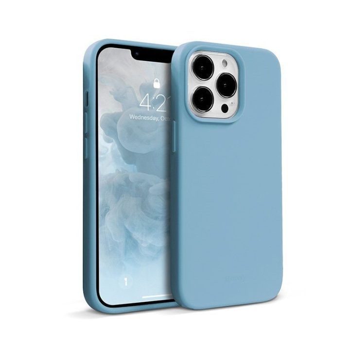 Dėklas Crong Color Cover iPhone 13 Pro Max, mėlynas