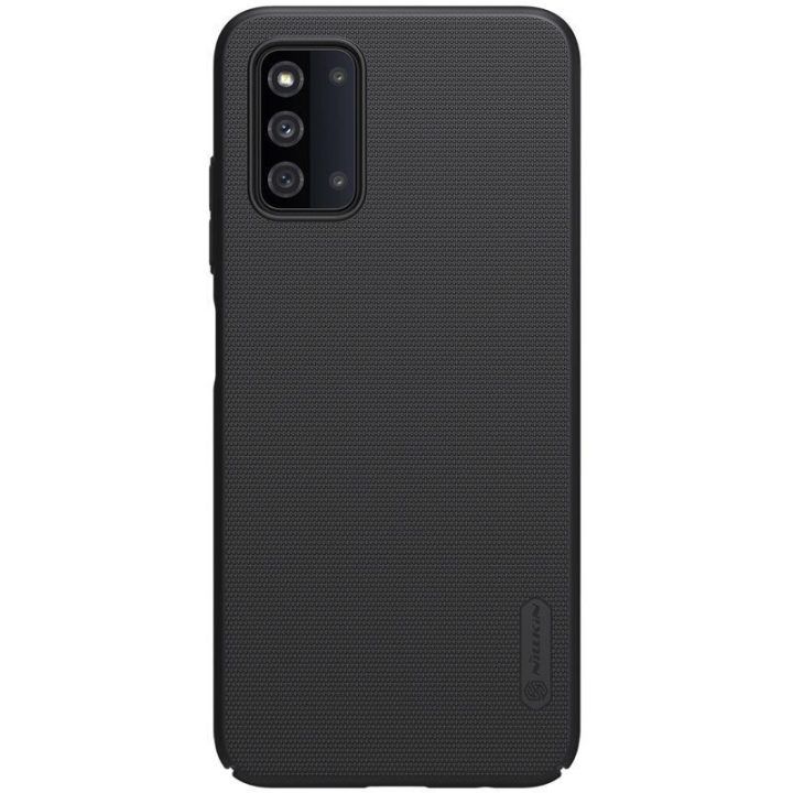 Nillkin Super Frosted Shield dėklas Samsung Galaxy F52 5G, juodas
