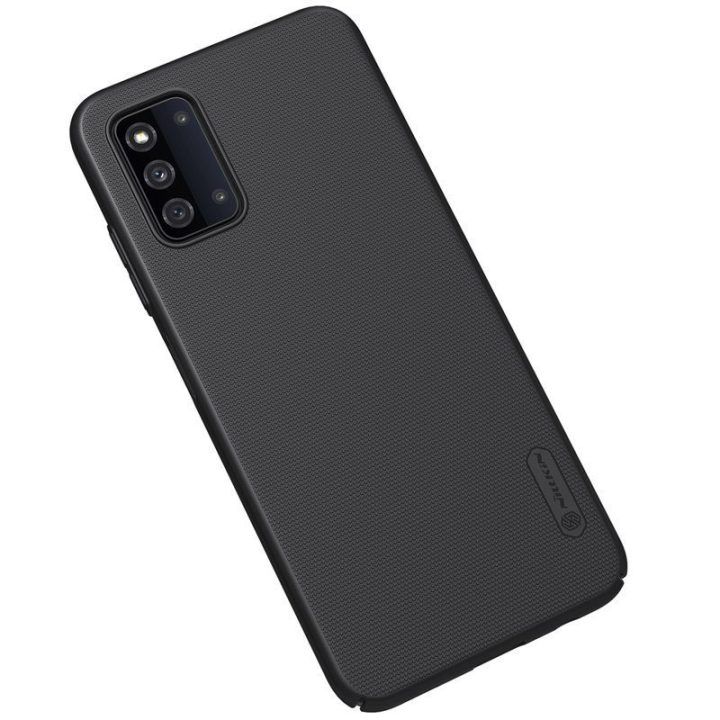 Nillkin Super Frosted Shield dėklas Samsung Galaxy F52 5G, juodas