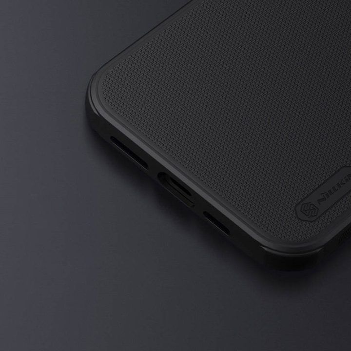 Dėklas Apple iPhone 13 Pro Max, mėlynas Nillkin Super Frosted Shield Pro