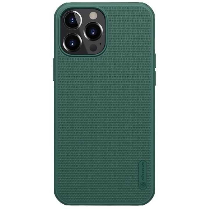 Dėklas Apple iPhone 13 Pro Max, žalias Nillkin Super Frosted Shield Pro