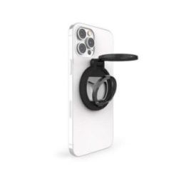 MagLoop telefono žiedas ir butelių atidarytuvas iPhone, juodas