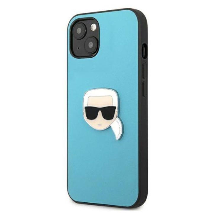 Karl Lagerfeld dėklas iPhone 13 mini, mėlynas