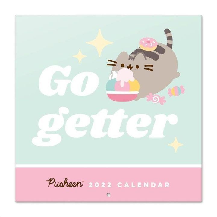 Sieninis kalendorius Pusheen Foodie Collection 30 × 30 cm