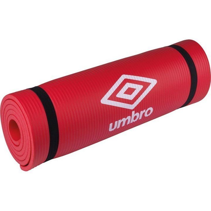 Umbro jogos ir jogos kilimėlis su diržu 190×58 cm, raudonas
