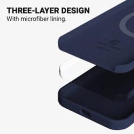 Dėklas iPhone 13 Pro Max, tamsiai mėlynas, Crong